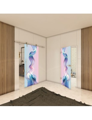 Ganzglastür - Fotoprint Model 34 für ein modernes Zuhause