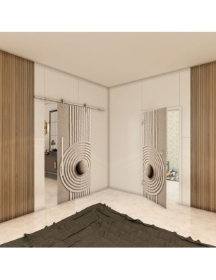 Ganzglastür - Fotoprint Model 39 für ein modernes Zuhause