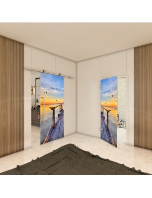 Ganzglastür - Fotoprint Model 44 für ein modernes Zuhause