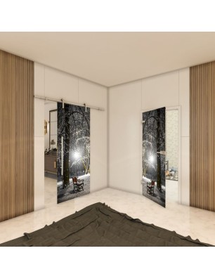 Ganzglastür - Fotoprint Model 46 für ein modernes Zuhause