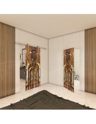 Ganzglastür - Fotoprint Model 48 für ein modernes Zuhause