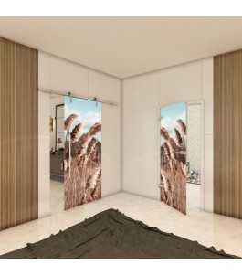 Ganzglastür - Fotoprint Model 71 für ein modernes Zuhause