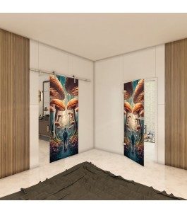Ganzglastür - Fotoprint Model 83 für ein modernes Zuhause