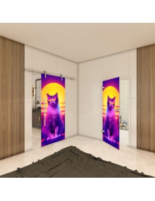 Ganzglastür - Fotoprint Model 84 für ein modernes Zuhause