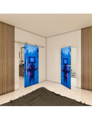 Ganzglastür - Fotoprint Model 86 für ein modernes Zuhause