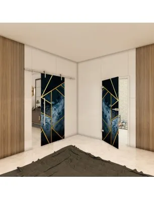 Ganzglastür - Fotoprint Model 91 für ein modernes Zuhause