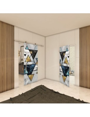 Ganzglastür - Fotoprint Model 97 für ein modernes Zuhause