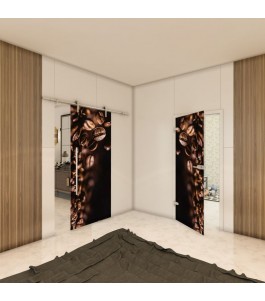 Ganzglastür - Fotoprint Model 104 für ein modernes Zuhause