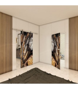Ganzglastür - Fotoprint Model 113 für ein modernes Zuhause