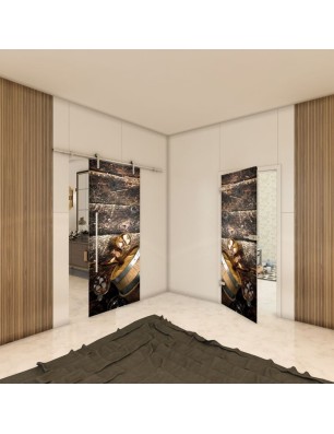 Ganzglastür - Fotoprint Model 117 für ein modernes Zuhause