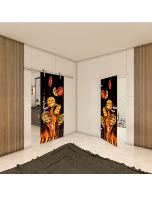 Ganzglastür - Fotoprint Model 118 für ein modernes Zuhause