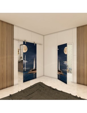 Ganzglastür - Fotoprint Model 121 für ein modernes Zuhause