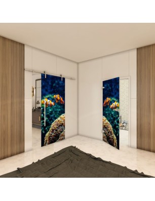 Ganzglastür - Fotoprint Model 123 für ein modernes Zuhause