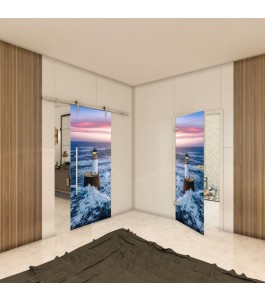 Ganzglastür - Fotoprint Model 124 für ein modernes Zuhause