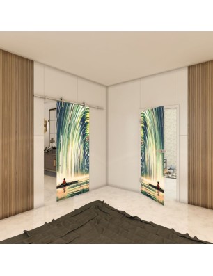 Ganzglastür - Fotoprint Model 130 für ein modernes Zuhause