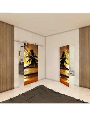 Ganzglastür - Fotoprint Model 136 für ein modernes Zuhause