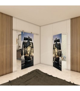 Ganzglastür - Fotoprint Model 140 für ein modernes Zuhause