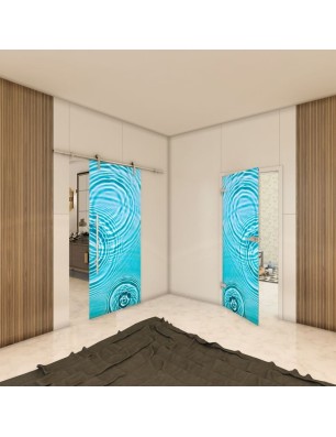 Ganzglastür - Fotoprint Model 145 für ein modernes Zuhause