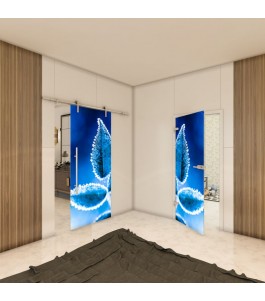 Ganzglastür - Fotoprint Model 161 für ein modernes Zuhause