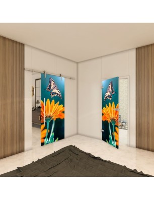 Ganzglastür - Fotoprint Model 162 für ein modernes Zuhause