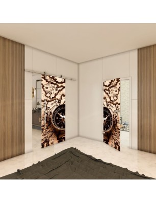 Ganzglastür - Fotoprint Model 163 für ein modernes Zuhause