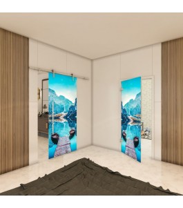 Ganzglastür - Fotoprint Model 164 für ein modernes Zuhause