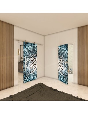 Ganzglastür - Fotoprint Model 165 für ein modernes Zuhause