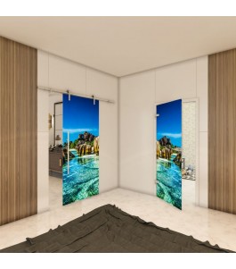 Ganzglastür - Fotoprint Model 168 für ein modernes Zuhause