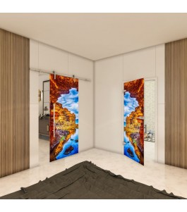 Ganzglastür - Fotoprint Model 172 für ein modernes Zuhause