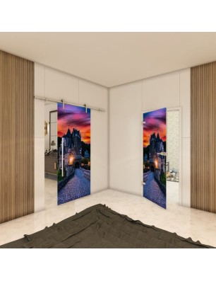Ganzglastür - Fotoprint Model 174 für ein modernes Zuhause