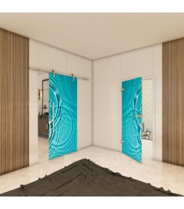 Ganzglastür - Fotoprint Model 190 für ein modernes Zuhause