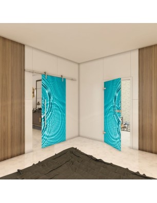 Ganzglastür - Fotoprint Model 190 für ein modernes Zuhause