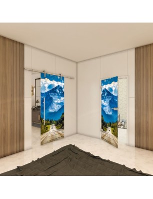 Ganzglastür - Fotoprint Model 193 für ein modernes Zuhause