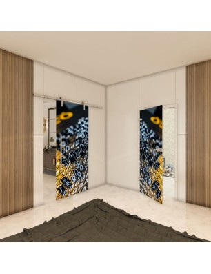 Ganzglastür - Fotoprint Model 201 für ein modernes Zuhause