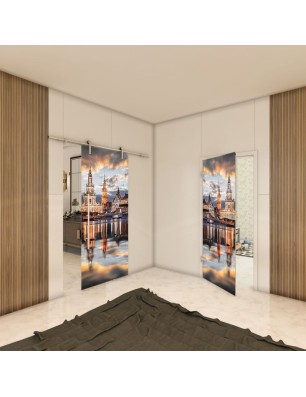 Ganzglastür - Fotoprint Model 203 für ein modernes Zuhause
