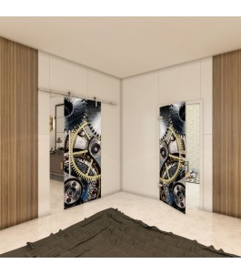 Ganzglastür - Fotoprint Model 215 für ein modernes Zuhause