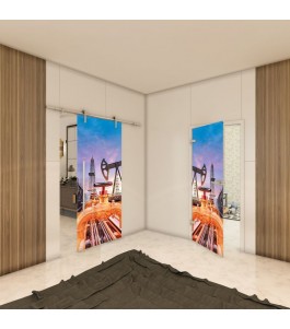 Ganzglastür - Fotoprint Model 219 für ein modernes Zuhause