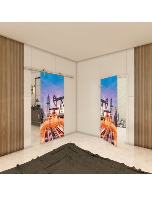 Ganzglastür - Fotoprint Model 219 für ein modernes Zuhause