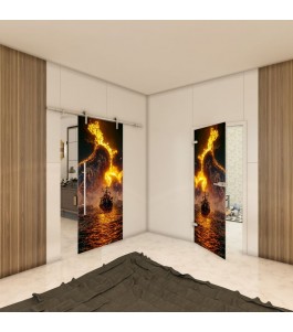Ganzglastür - Fotoprint Model 225 für ein modernes Zuhause