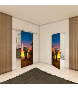 Ganzglastür - Fotoprint Model 226 für ein modernes Zuhause