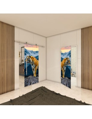 Ganzglastür - Fotoprint Model 244 für ein modernes Zuhause