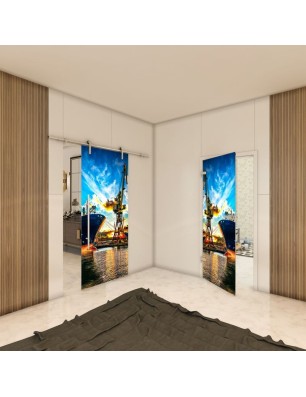 Ganzglastür - Fotoprint Model 262 für ein modernes Zuhause