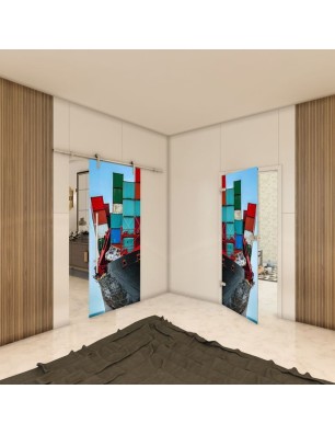 Ganzglastür - Fotoprint Model 264 für ein modernes Zuhause