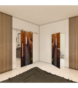 Ganzglastür - Fotoprint Model 265 für ein modernes Zuhause