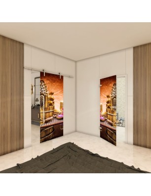 Ganzglastür - Fotoprint Model 267 für ein modernes Zuhause