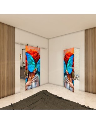 Ganzglastür - Fotoprint Model 272 für ein modernes Zuhause
