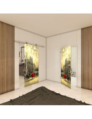 Ganzglastür - Fotoprint Model 285 für ein modernes Zuhause