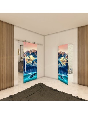 Ganzglastür - Fotoprint Model 290 für ein modernes Zuhause