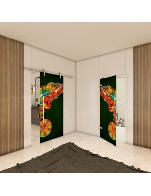 Ganzglastür - Fotoprint Model 296 für ein modernes Zuhause