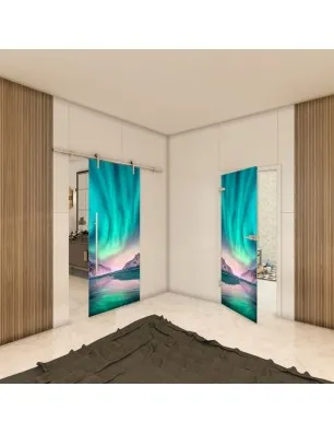 Ganzglastür - Fotoprint Model 300 für ein modernes Zuhause